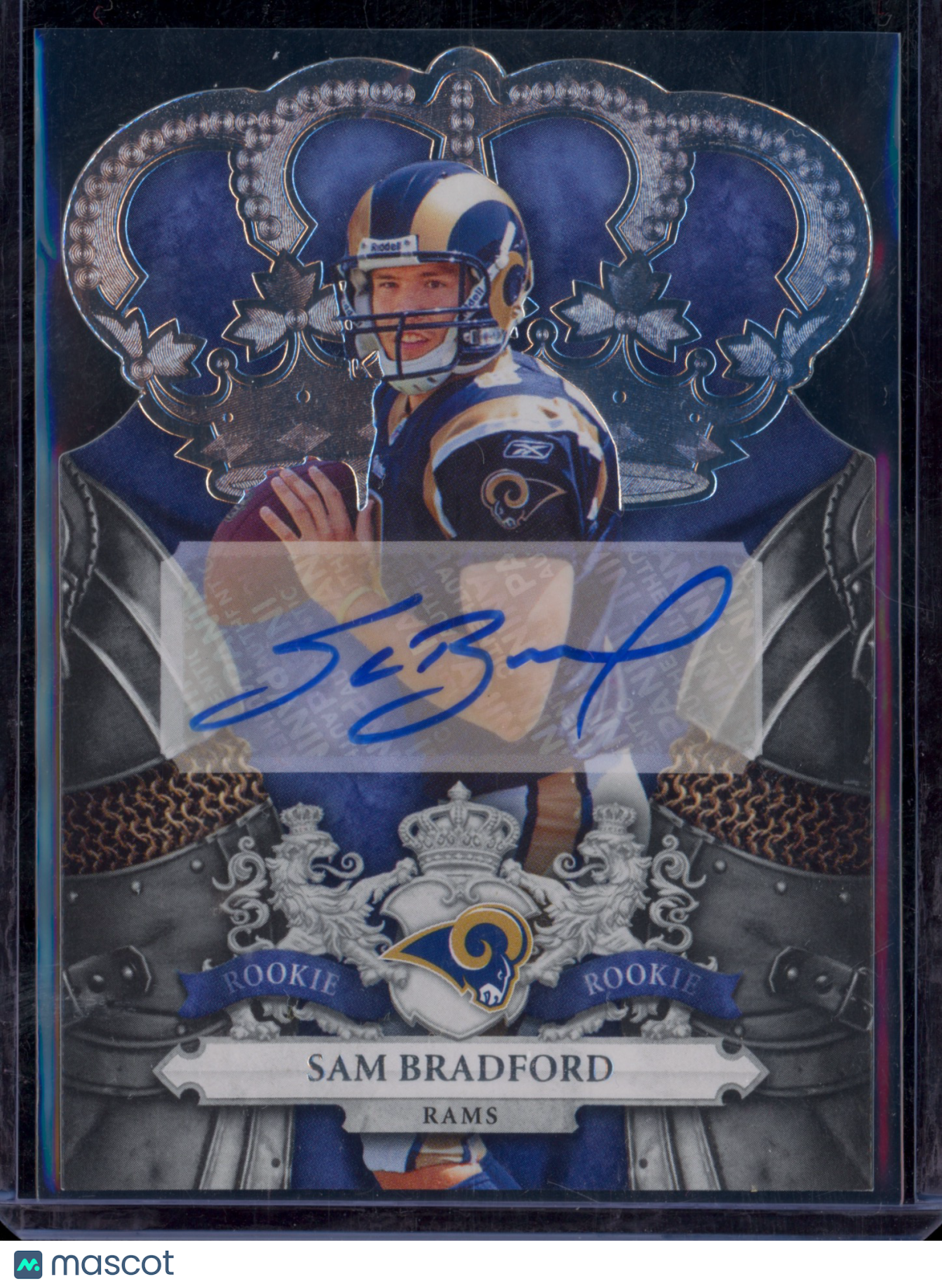 2010 Panini Crown Royale Sam Bradford #226 Auto 295/299