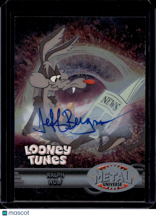 2024 Fleer Retro Looney Tunes Ralph Wolf Jeff Bergman Auto 03/50 #RMU-42