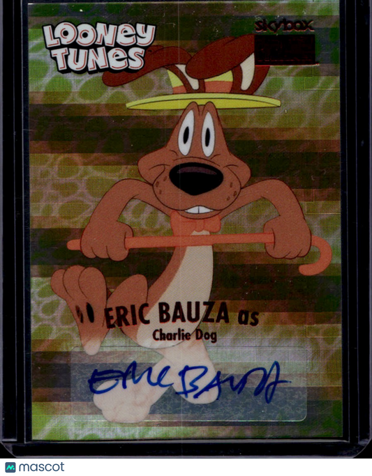 2024 Fleer Retro Looney Tunes Charlie Dog Eric Bauza Auto Rubies #SR-22