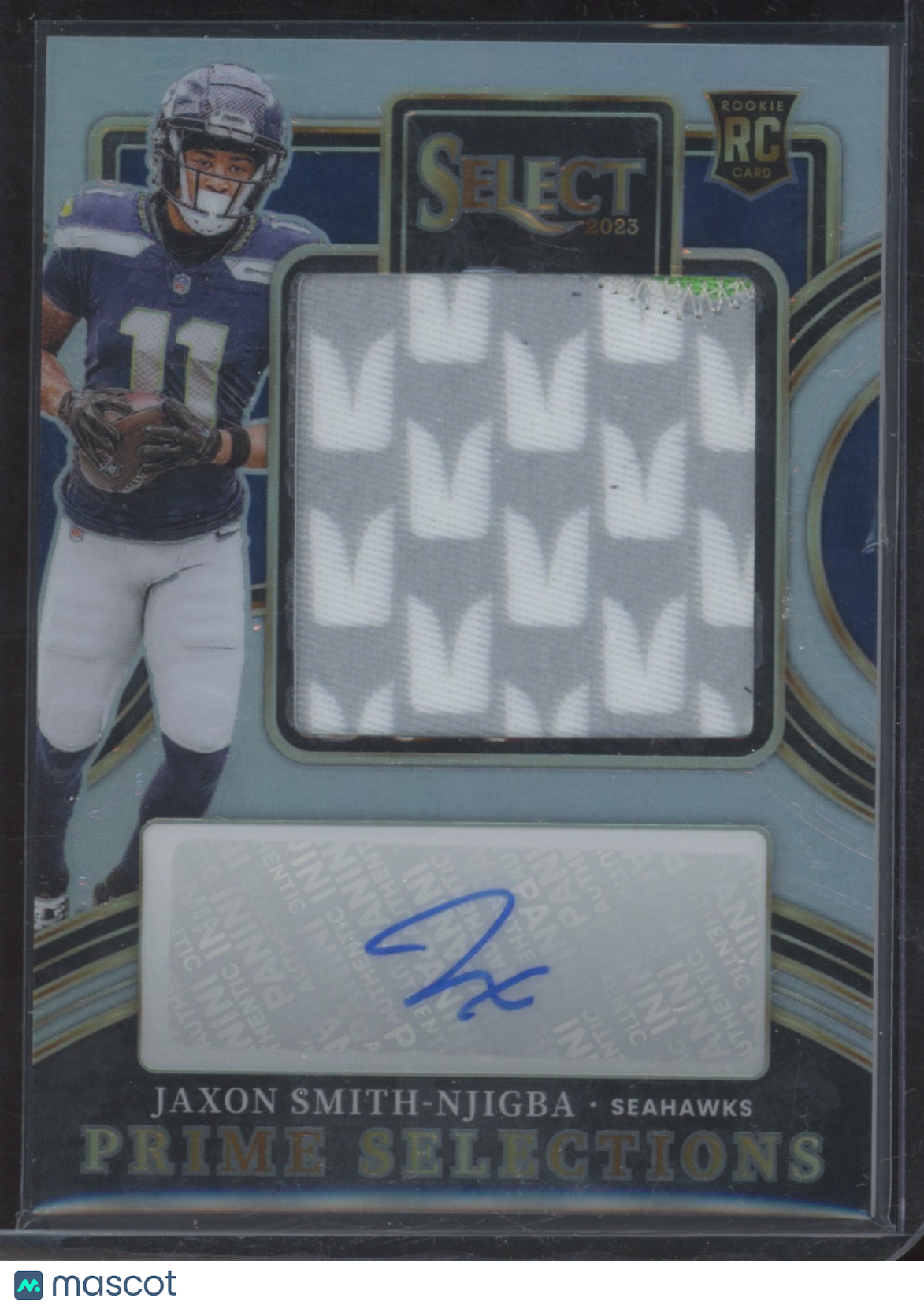 2023 Panini Select Prizm Jaxon Smith-Njigba #PS-JSN 98/99 RC Patch