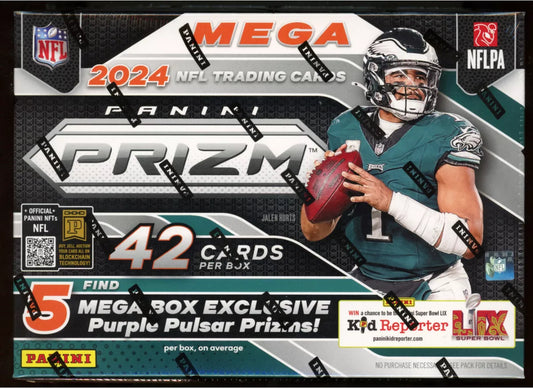 2024 Panini Prizm Football Hobby Mega Box