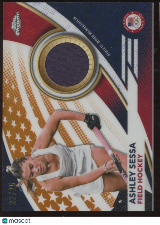 2024 Topps Chrome Olympic Ashley Sessa #USA-AS 22/25