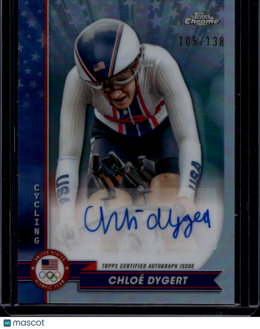 2021 Topps Chrome U.S. Olympic Chloé Dygert #105/138 105/138