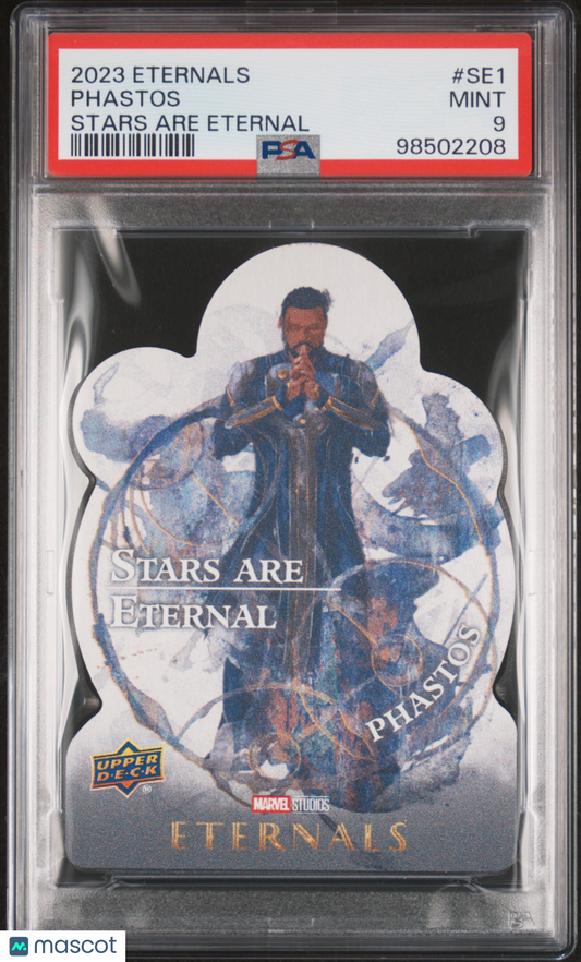 2023 Upper Deck Eternals Stars Are Eternal Phastos #SE1 PSA 9