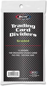 Graded Trading Card Dividers